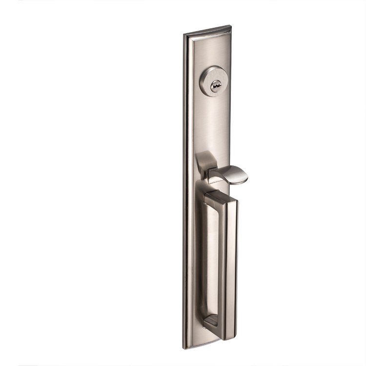 BSN Aleación de zinc Sólido de alta calidad Seguridad Inicio Entrada principal Palanca de embutir Juego de cerradura de manija de puerta