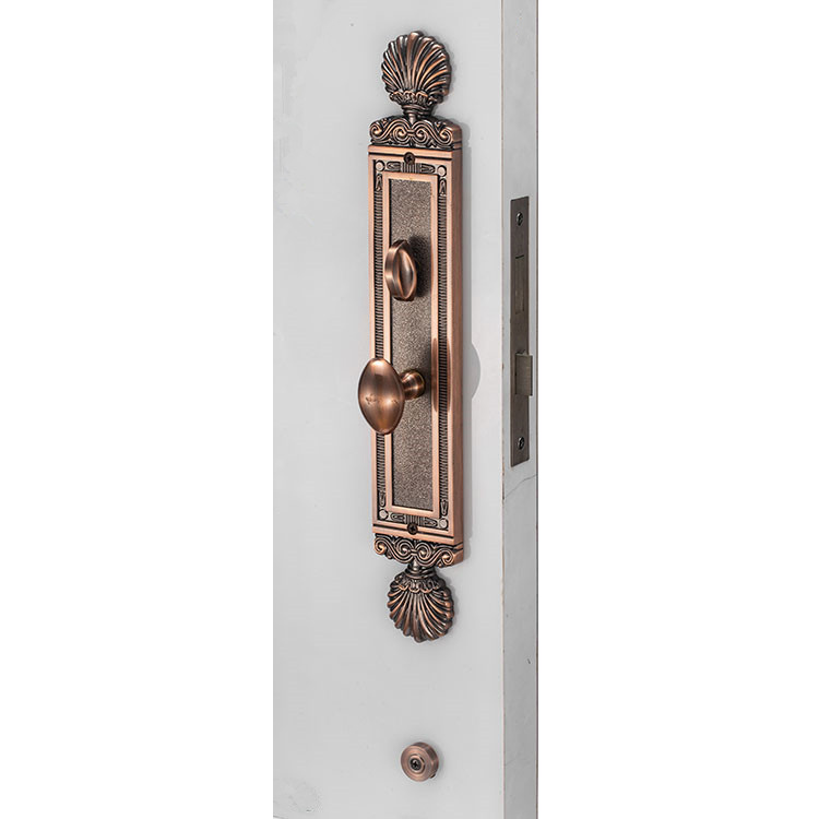 Cerradura de puerta de embutir de seguridad de tasa de fuego listada en UL ANSI estándar americano sólido de aleación de zinc DAC para hotel