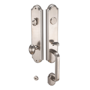 SN SNP Manijas y cerraduras para puertas exteriores residenciales de fundición a presión de aleación de zinc sólido para puertas de madera y puertas metálicas