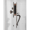 Cerradura de puerta de seguridad de entrada de casa de villa de cobre de latón de aleación de zinc ALS