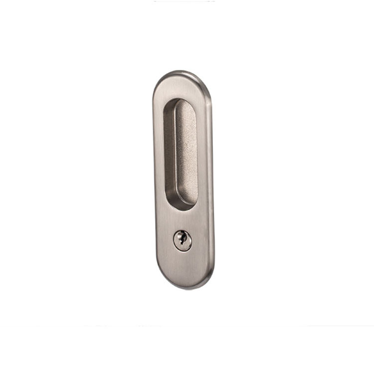Cerraduras de la puerta del baño de la aleación de zinc Mini Puerta de diapositiva Bloqueo de la puerta de la puerta corredera segura con un conjunto de cerradura