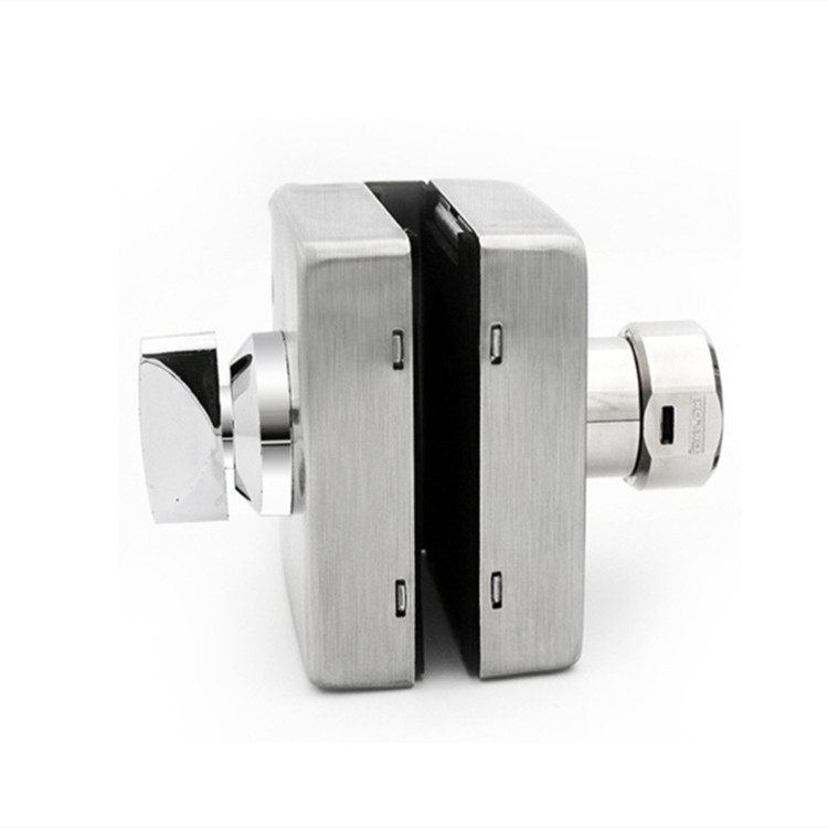 Cerradura de puerta de vidrio digital Puerta de acero inoxidable Puerta de cristal Smart Locks Huella digital Puerta de vidrio eléctrica Cerradura de huellas dactilares