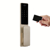 Cerradura de puerta de cámara de entrada electrónica Cerradura de puerta Zigbee de lujo Cerradura de puerta de huella digital inteligente Tuya inalámbrica de aluminio digital