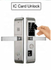 Bloqueo automático de puerta inteligente de alta calidad Cerraduras de puerta digital sin llave con control remoto de bloqueo inteligente
