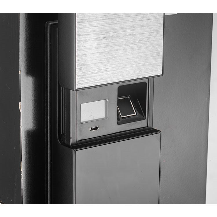 Toque Contraseña Tarjeta de reconocimiento de huellas digitales Teléfono mecánico Desbloquear la cerradura de la puerta inteligente para el hogar