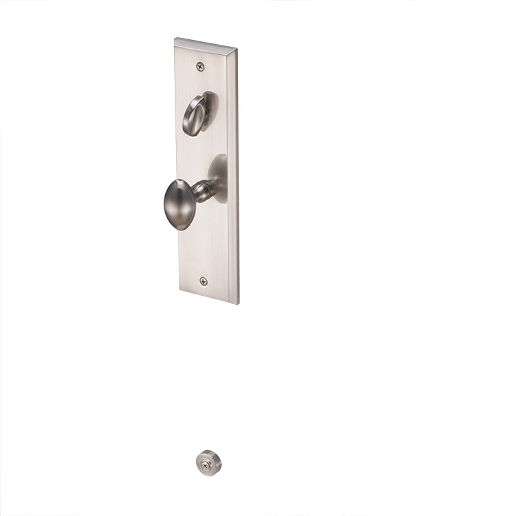 Cerradura de puerta de la manija del apretón del cilindro del solo cilindro de la aleación del cinc del SN para la puerta exterior