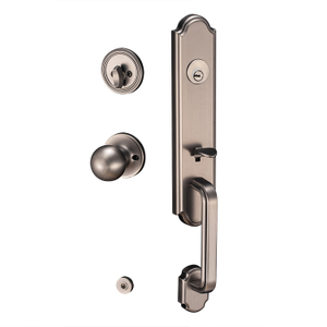 SNP La cerradura de la puerta delantera de Deadbot de aleación de zinc sólido y acero inoxidable establece las perillas de las puertas exteriores