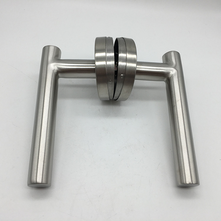 SSS de acero inoxidable Palanca Tubular Lock Dormitorio Baño Baño Privacidad Tubular Palanca Puerta Cerradura