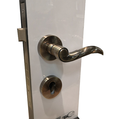 Accesorios de puerta interna de aleación de zinc cerraduras de mango de puerta interna