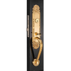 Cerradura de entrada de latón envejecida con llave de doble cara de puerta de madera de Dubai sólida de aleación de zinc SG