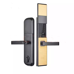 Cerradura de puerta inteligente inteligente Cerradura digital de huellas dactilares de aleación de zinc