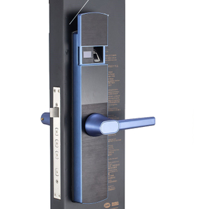 Multifunción de alta calidad de aleación de aluminio aleación electrónica LCD Cerradura de puerta para oficina y hogar