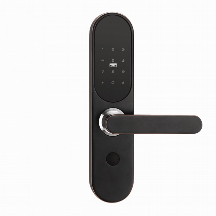 Cerradura de puerta elegante del hotel de la manija de combinación del código magnético de Digitaces de la seguridad