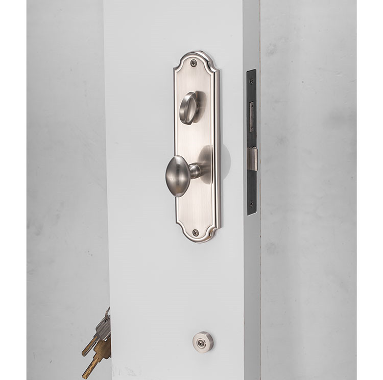 Cerraduras de puerta de entrada comercial con llave de doble cara