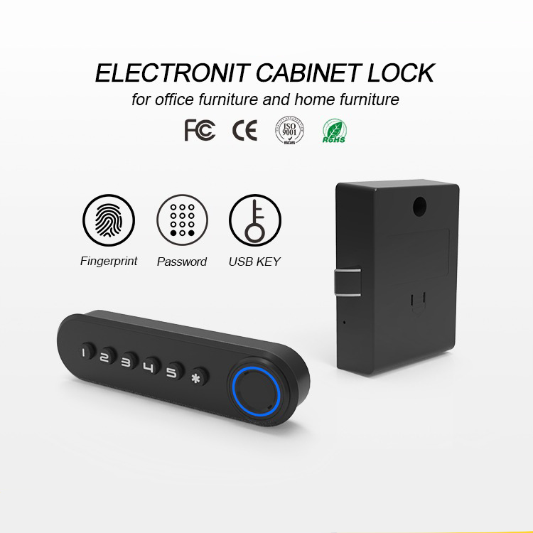 Oficina Use Lock Electronic Block Simple Gabinet Bloqueo Intelligent Fingerprint Bloqueo