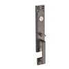 Cerradura de paso de hardware de puerta exterior de baño sin llave de aleación de zinc sólido ASL