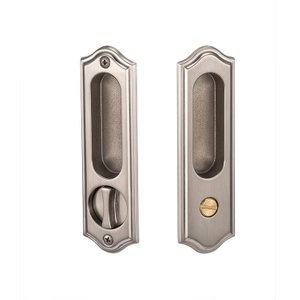 Cerradura de gancho de mortaja de puerta corrediza de aluminio de madera con apertura de llave de seguridad