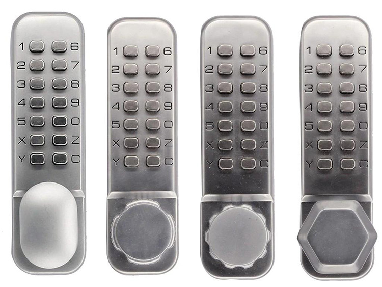 Fuente de alimentación europea sin impermeable-impermeable Mecánico sin llave de llavera cerradura de puerta
