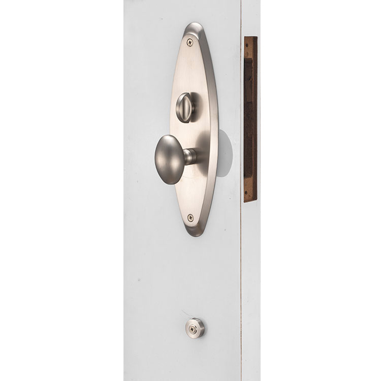 Cerradura de la entrada del hardware de la puerta de entrada de la aleación del cinc fuera de las manijas de las puertas