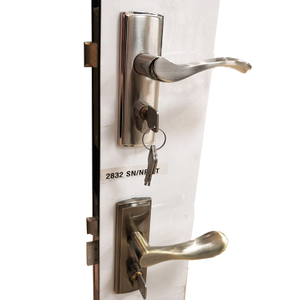 Hardware de la manija de la puerta de la aleación de zinc El mejor conjunto de bloqueo de puerta delantero