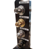 Perilla tubular Lockset Puerta Cerradura Bola Perilla Eterna Acero Inoxidable