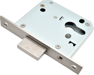 Cuerpo de cerradura de puerta de mortaja estrecha de 55 mm de euro para puerta de bloqueo de madera o de acero