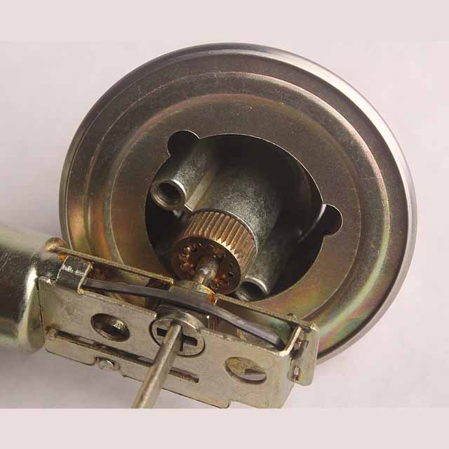 Cilindro de una sola llave de cilindro redonda cerradura de puerta de cerrojo